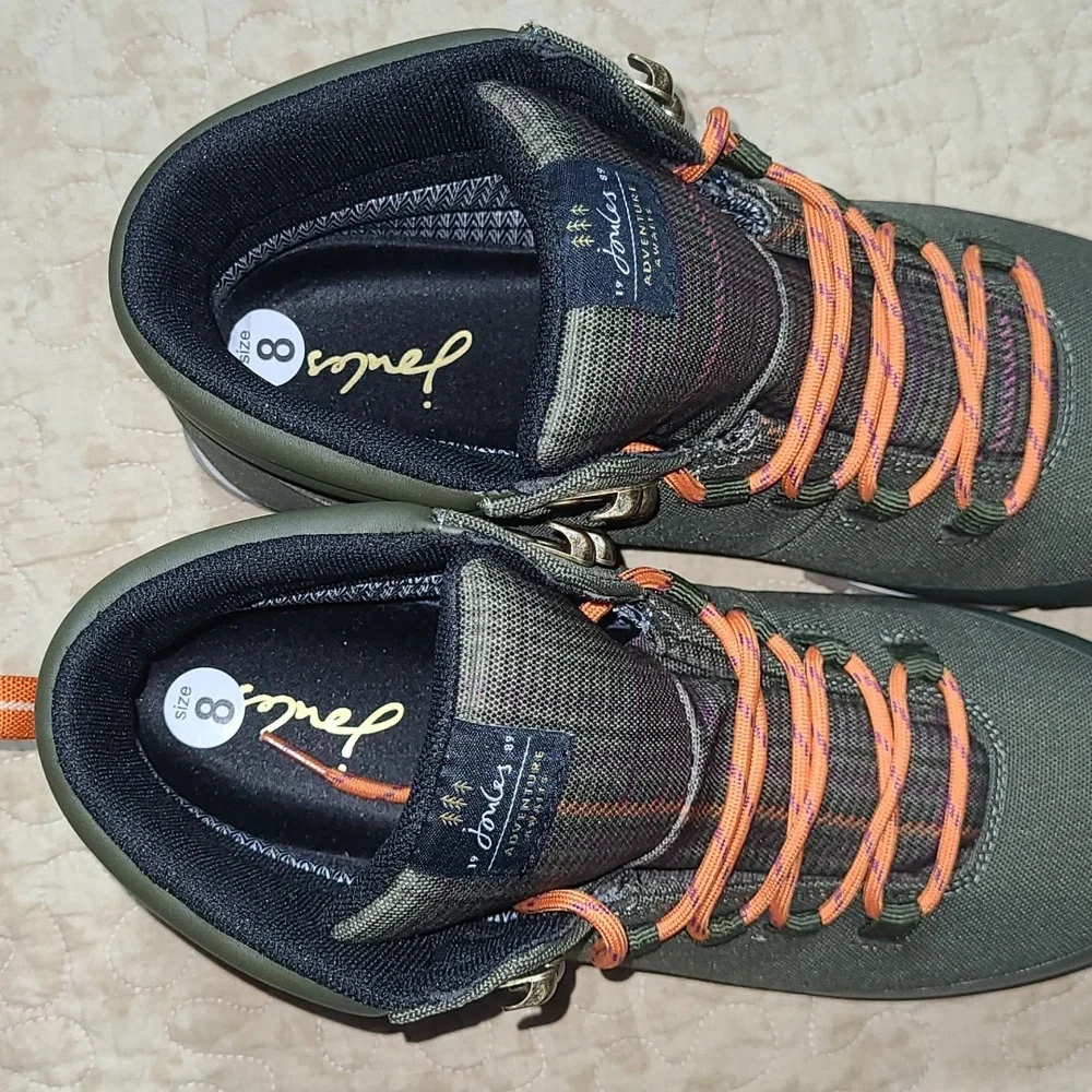 Joules Chedworth Ankle Hiking Waterproof Boots Size 8 Women's - Picture 6 of 9